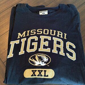Missouri Tigers Men's Short Sleeve TShirt, Size 5X, Black